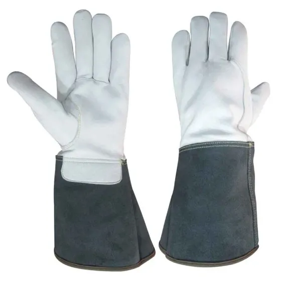 Leather welding gloves