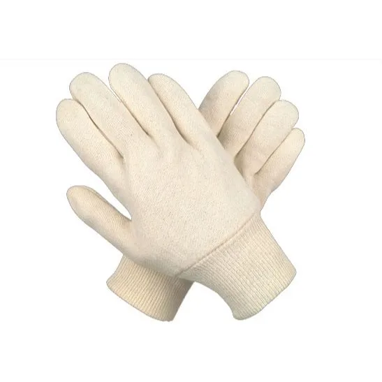 Two-piece reversible cotton jersey gloves